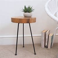 Image result for Tree Trunk Table Legs