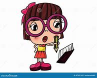 Image result for Nerd Girl Cartoon Character