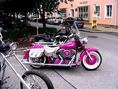 Image result for Pink Harley-Davidson Motorcycle