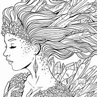 Image result for Tattoo Princess Adult Coloring