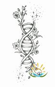 Image result for dna art drawing