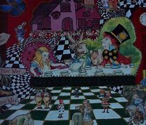 Image result for Alice in Wonderland Canvas