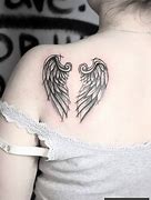 Image result for Angel Wings Abstract Tattoo