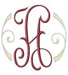 Image result for Free Cricut Monogram Fonts