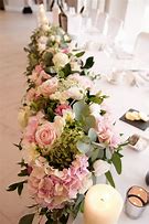 Image result for 6Ft Top Table Flowers