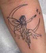 Image result for Fairy and Moon Tattoos