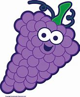 Image result for Happy Grapes Clip Art