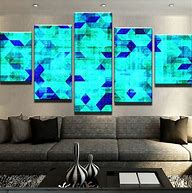 Image result for 5 Panel Canvas Wall Art Abstract