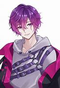 Image result for Anime Boy Light Purple Hair