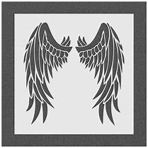 Image result for Angel Stencil