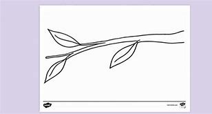 Image result for Coloring Page of Branch