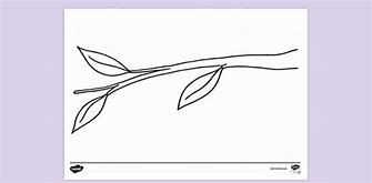 Image result for Branch Coloring Page for Kids