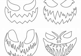 Image result for Halloween Pumpkin Cut Out Templates