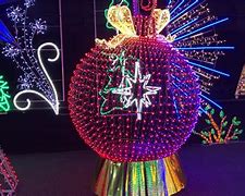 Image result for Outdoor Lighted Christmas Gifts Decoration