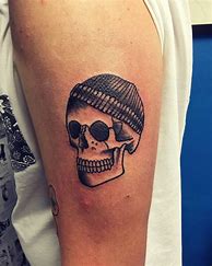 Image result for Evil Skull Tattoo Patterns