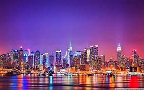 Image result for Manhattan Skyline at Night Wallpaper