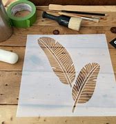 Image result for Banana Tree Leaf Stencil