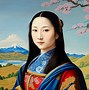 Image result for Mona Lisa Ai Art