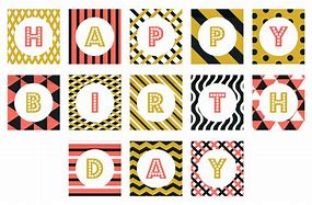 Image result for Birthday Banner Printable PDF