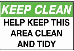 Image result for Keep It Tidy UK Sign