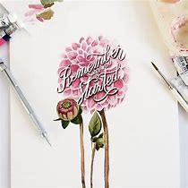 Image result for watercolor lettering quotes