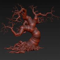 Image result for 3D Model Scary Tree