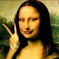 Image result for Mona Lisa Painting Funny