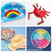 Image result for Paper Plate Summer Crafts for Kids