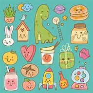 Image result for Kawaii Aesthetic Stickers