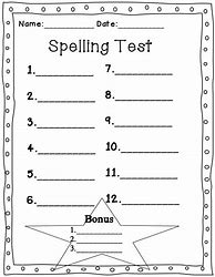 Image result for Free Printable First Grade Assessments