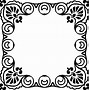 Image result for Damask Border Clip Art