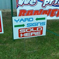 Image result for The Word Yard Sign