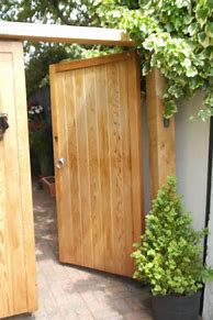 Image result for Wooden Garden Gate Designs