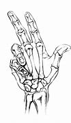 Image result for Skeleton Hand Pencil Sketch