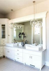 Image result for Vanity with Pendant Lighting