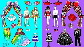 Image result for Witchtober Paper Dolls