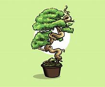 Image result for Bonsai Drawing Colour Brush