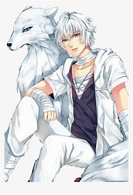 Image result for Anime Wolf Boy Line Art