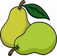 Image result for Green Pear Clip Art