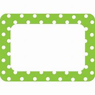 Image result for Green Polka Dot Border