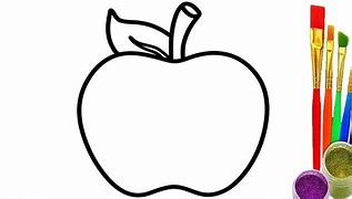 Image result for Apple Kids Drawing