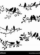 Image result for Bird On a Branch Silhouette Pattern