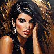 Image result for Ai Oil Painting Style