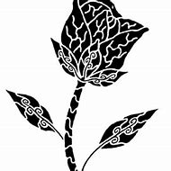 Image result for Tribal Rose Skull Tattoo