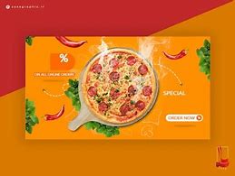 Image result for Pizza Poster Wide Shape