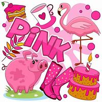 Image result for Pink Cartoon Characters Coloring Pages