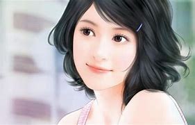 Image result for Tan Anime Girl Short Hair