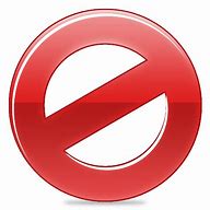 Image result for No Icon Vector