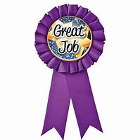 Image result for Ribbon Award Great Job