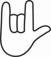 Image result for Sign Language SA I Love You